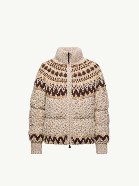 Moncler Grenoble Girose Wool Blend Zip-Up Cardigan