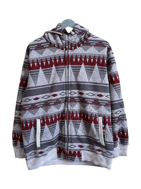 Other Designers Japanese Brand Native Design Fleece Lining Zipped Hoodie