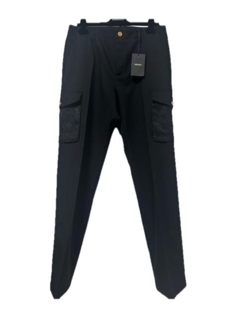 VERSACE Versace Black Cargo Trousers