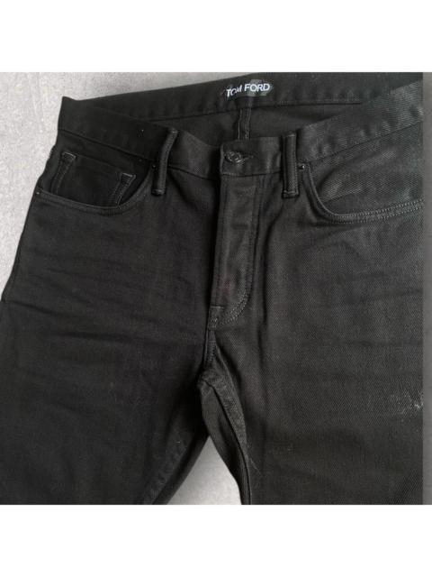 TOM FORD Tom Ford Brushing Cotton Slim Fit Denim