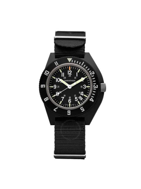 Other Designers Marathon Nav-Dm Quartz Black Dial Men's Watch WW194013BK-2102