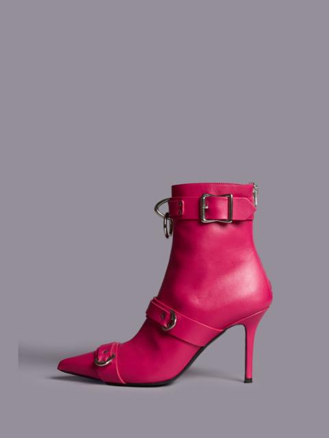 R13 STRAPPED SKINNY ANKLE HEELED BOOT