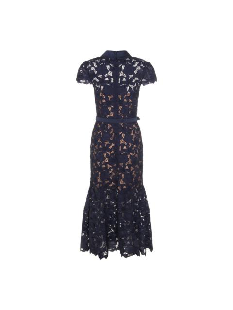 self-portrait Dresses Blue And Green