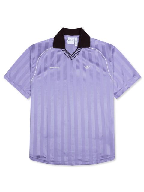 adidas Originals ADIDAS ORIGINALS X WALES BONNER FOOTBALL TEE - LIGHT PURPLE