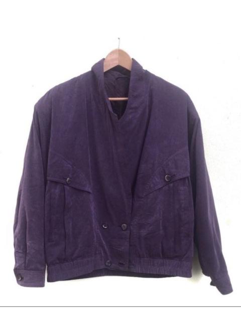 BALENCIAGA Vintage 90s Balenciaga Sport Poly Bomber Jacket