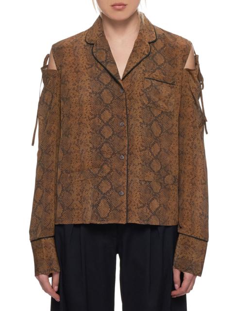 rokh Split Shoulder Blouse