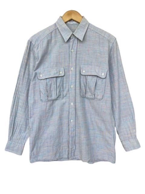 SAINT LAURENT Vintage 90s Yves Saint Laurent Button Up Double Pocket Shirt