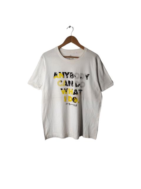 Other Designers ANDY WARHOL DO WHAT U DO POP ART TEE