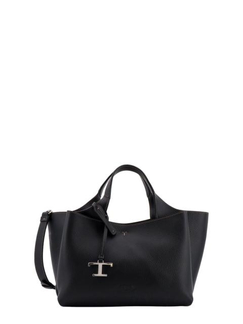 Tod's Leather handbag with T Timeless detail