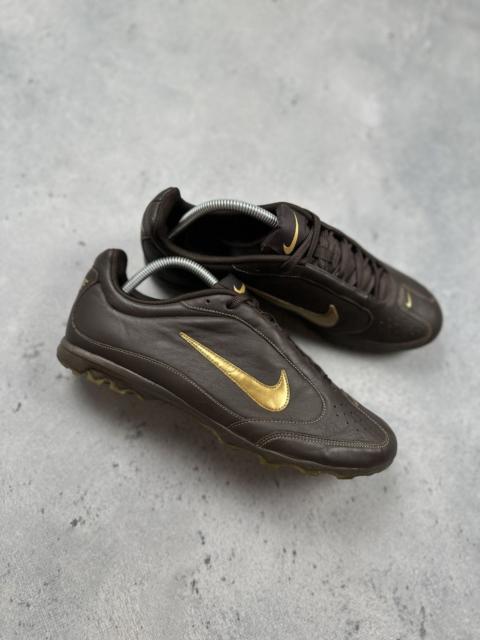 Nike Vintage Nike Air Zoom Tiempo Turf Brown Rare Football Boots
