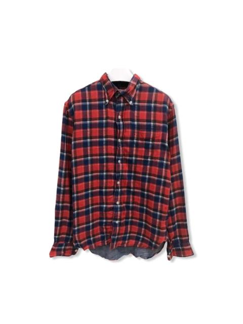 Other Designers Vintage - VintageGambert Custom Checked Plaid Tartan Flannel Shirt 👕