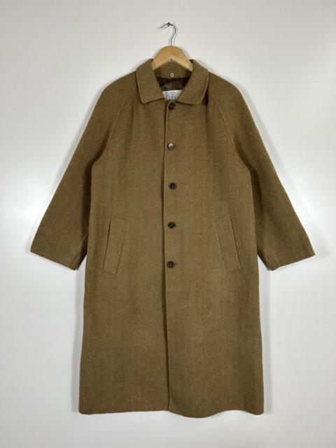 ⚡️Vintage J.Press Wool Herringbone Button Long Coat Jacket