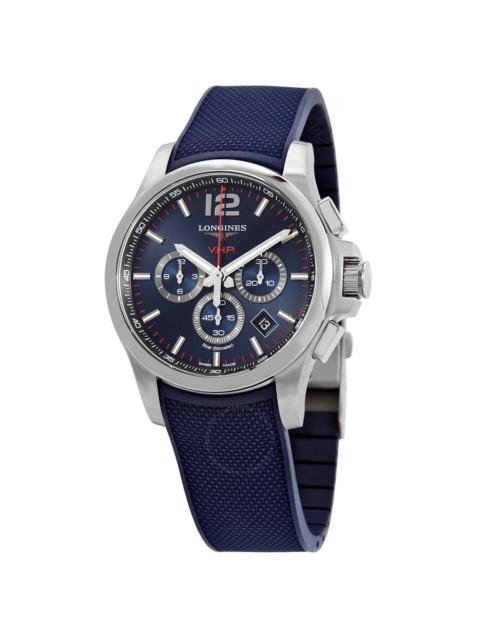 Longines Longines Conquest V.H.P. Chronograph Quartz Blue Dial Men's Watch L3.727.4.96.9
