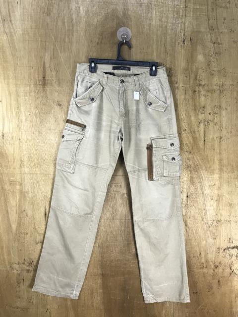 Other Designers Handcrafted - Dominate Zip Zipper Pocket Cargo Pant Multipocket