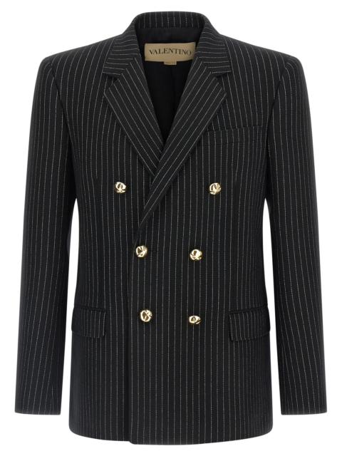 Valentino Valentino Blazer White/Black