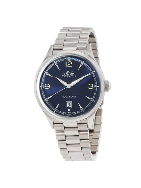 Other Designers Mido Multifort Automatic Blue Dial Men's Watch M0404071104700