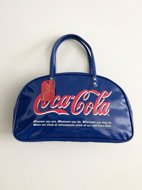 REAL VINTAGE! 1980s Coca Cola Japan Shoulder Duffle Bag