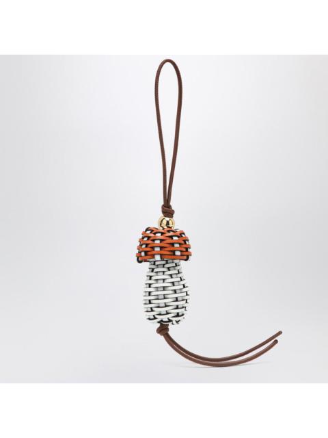 Loewe Mushroom Pendant In Leather Women