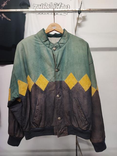 Other Designers Vintage 80's "Echtes Leder" Genuine Leather Motorcycle Biker