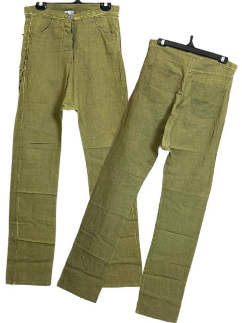 Other Designers SICK🔥MARC LE BIHAN GREEN OLIVE MADE IN FRANCE PANT