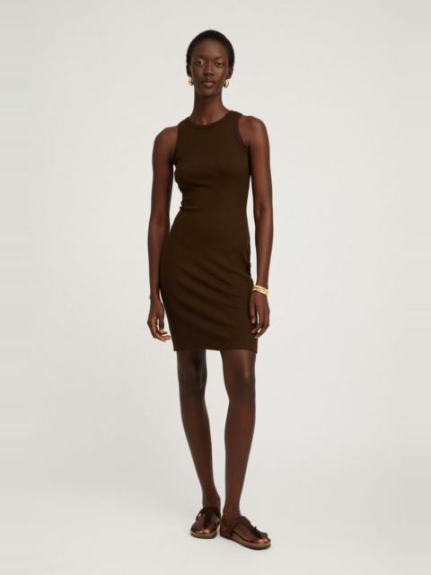 SPRWMN AMERICANO RIB RACER PENCIL DRESS