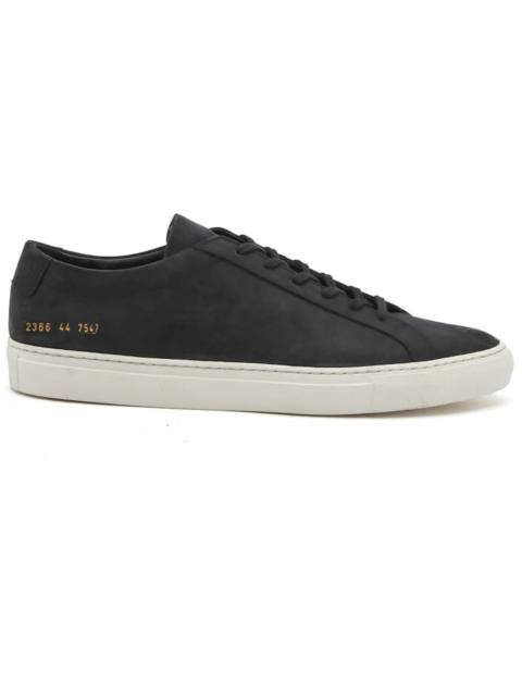 Common Project Original Achilles Low Black Nubuck