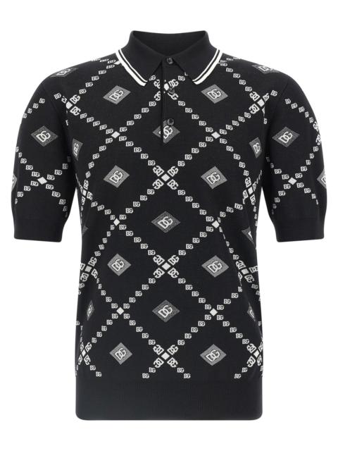Dolce & Gabbana Dolce & Gabbana Men Knitted Polo Shirt