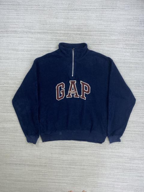 Other Designers Vintage Gap Athletics Embroidery Logo Half Zipper Sweatshirt
