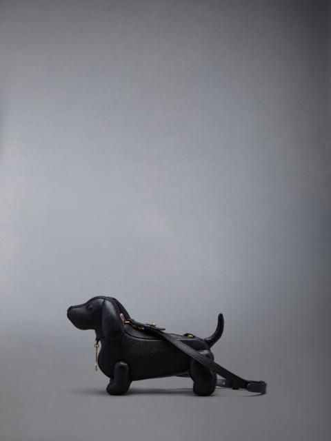 Thom Browne MINI HECTOR CROSSBODY BAG IN PEBBLE GRAIN