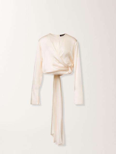 FABIANA FILIPPI Top in enver satin