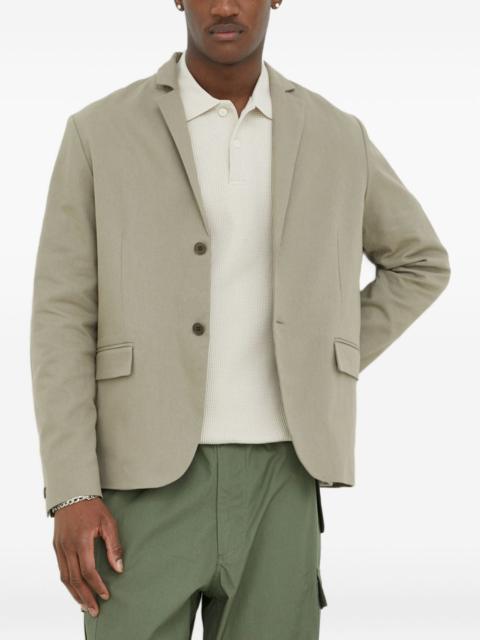 SAMSØE SAMSØE buttoned notched-lapels blazer