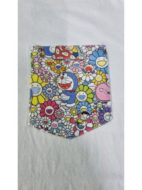 Other Designers Japanese Brand - Doraemon Takashi Murakami T shirt Single Pocket Japan Anime