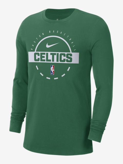Nike Boston Celtics Men's Nike NBA Practice Long-Sleeve T-Shirt