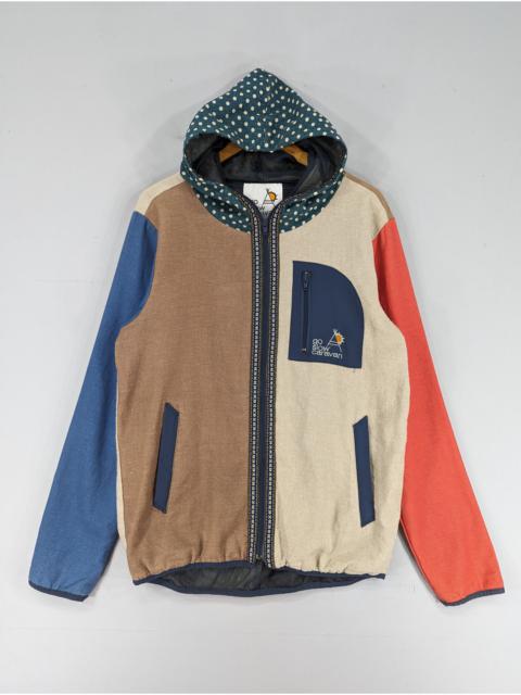 Other Designers Outdoor Life - 🔥RARE🔥Go Slow Caravan Multicolor Zipper Hoodie Jacket
