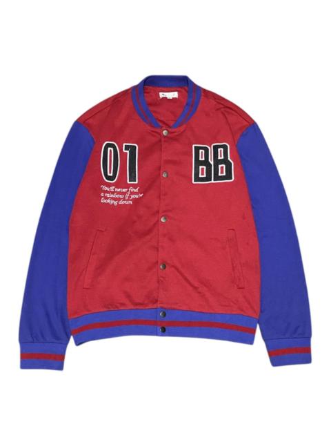 Other Designers Anime × If Six Was Nine × Japanese Brand - Ichiro Yamada anime Varsty Jacket