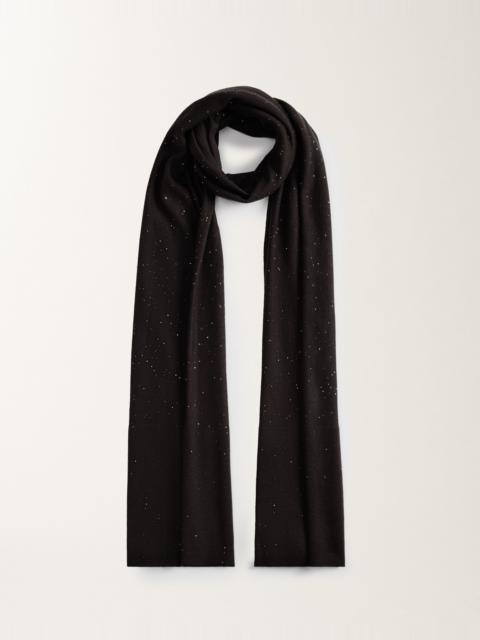 FABIANA FILIPPI Wool scarf with sequins