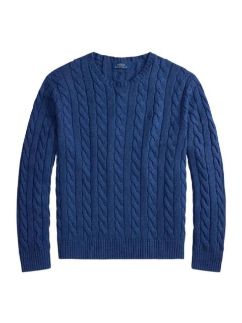 Polo Ralph Lauren Polo Ralph Lauren Cotton Cable Crew Knit Sweater