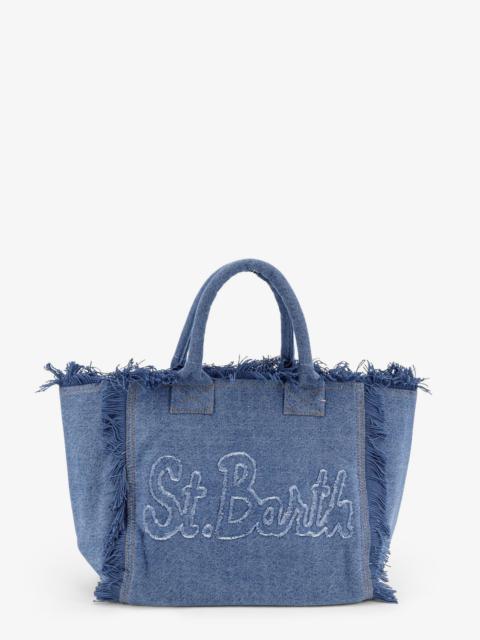 Other Designers Mc2 Saint Barth Vanity Denim Shoulder Bag