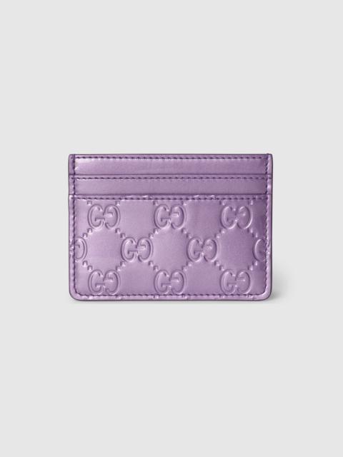 GUCCI GG Emblem card case