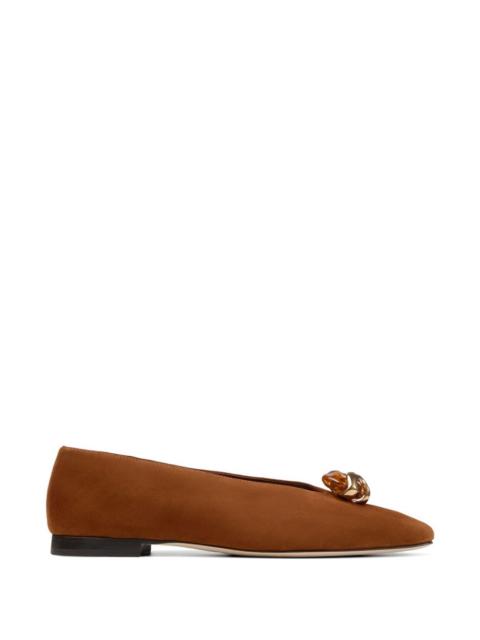 JIMMY CHOO Jimmy Choo Women Margot Leather Ballets