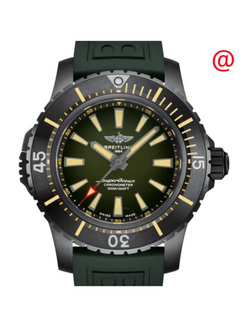 BREITLING Pre-owned Breitling Superocean Automatic Green Dial Men's Watch V17369241L1S2
