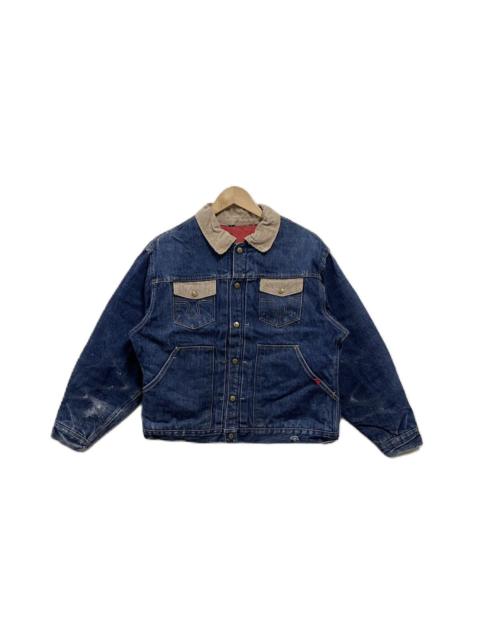 Other Designers Vintage Big Smith Denim Jacket Distressed