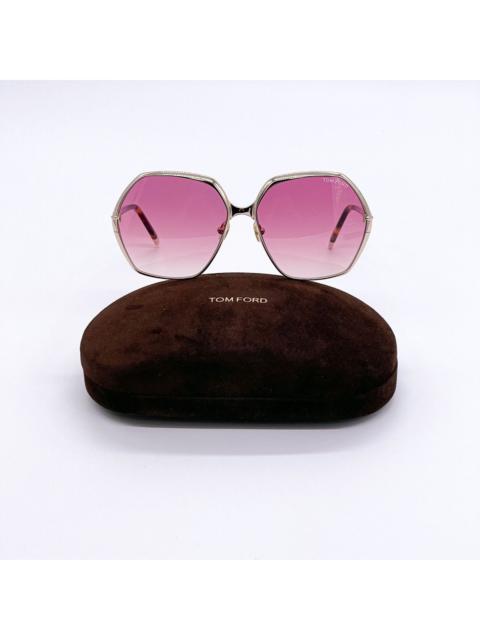 TOM FORD NEW TOM FORD FONDA-02 TF912 28T TOM FORD FT0912/S PINK