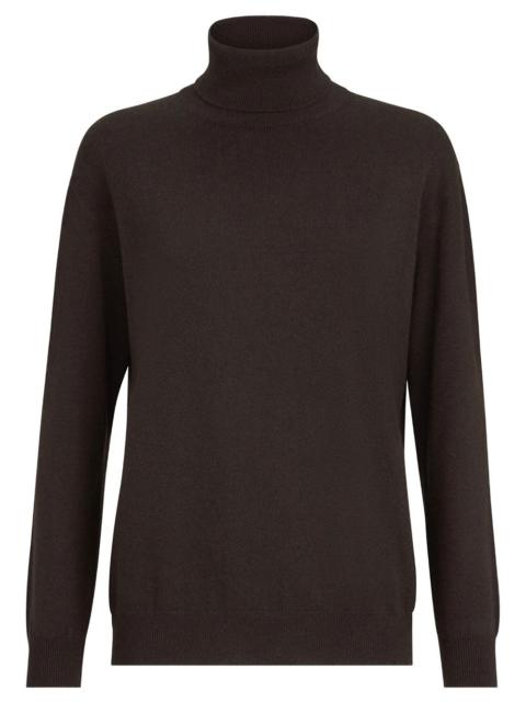 Brunello Cucinelli Brunello Cucinelli Women Maglia Collo Alto In Cashmere Con Monile