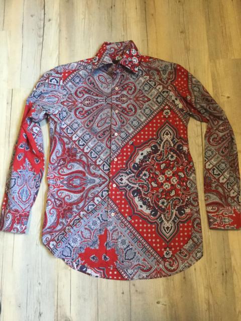 Etro Bandana Paisley shirt.Like Gucci or Visvim shirts