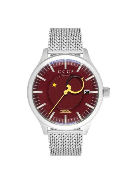 Other Designers CCCP Heroes Kamzolkin Automatic Red Dial Men's Watch CP-7077-66