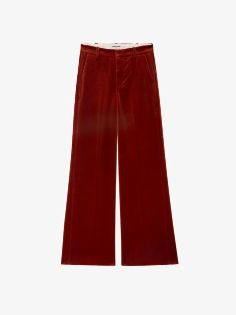 Zadig & Voltaire Panol Velvet Pants