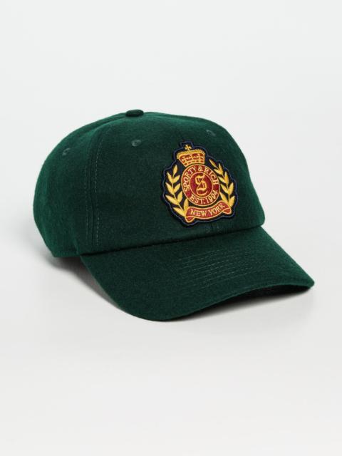 Sporty & Rich NY Crest Wool Hat