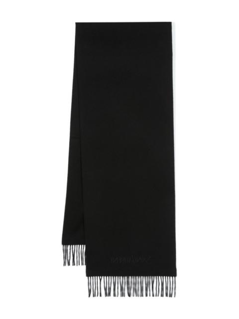 SAINT LAURENT Saint Laurent Women Cashmere Fringed Scarf