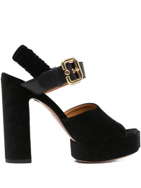 Chloé Aria Platform Sandal in Black